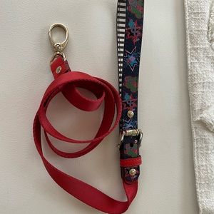 Like new leather Henri Bendel dog leash.